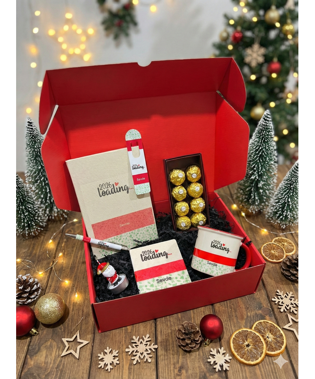 2026 Loading… Kupalı Yılbaşı Hediye Kutusu