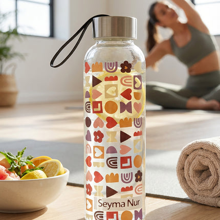 LoveDesen Cam Suluk Özel Kutu (İsim Baskılı)