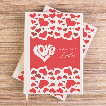 LoveKalp Kanvas Defter (14x20)