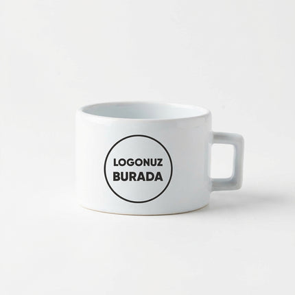 Kurumsal Logo Baskılı Seramik Nescafe  Fincanı