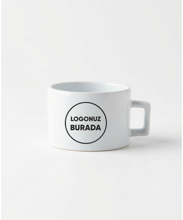Kurumsal Logo Baskılı Seramik Nescafe  Fincanı