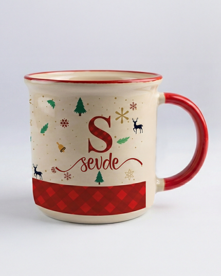 Yılbaşı Hediye Kutusu | Özelleştirilebilir İsim Baskılı