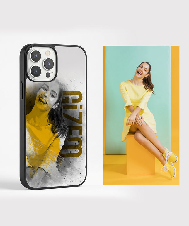Kişiye Özel iPhone Telefon Kılıfı Mixed Art (Fotoğraflı & İsimli) | tasarla kutla