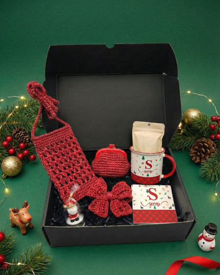 Yılbaşı Hediye Kutusu | El Örgüsü & Kişiye Özel | tasarla kutla