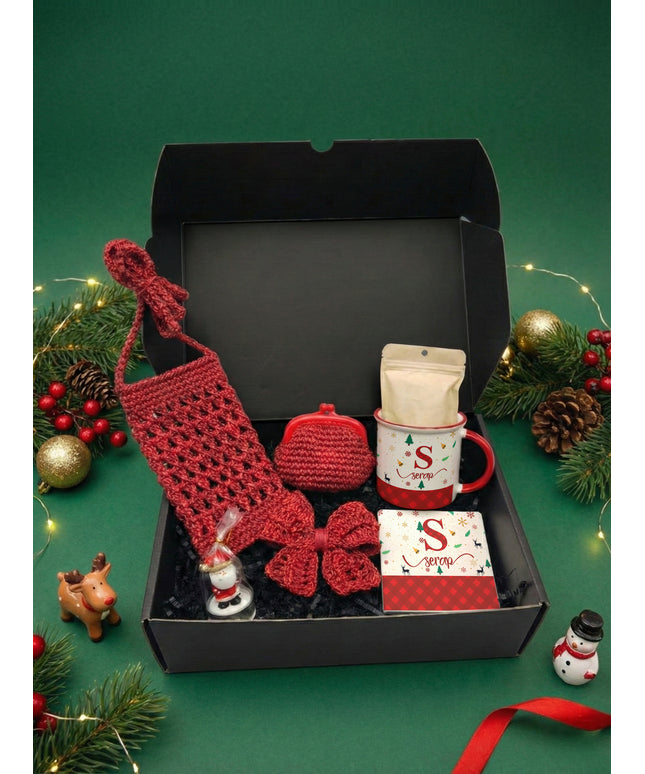 Yılbaşı Hediye Kutusu | El Örgüsü & Kişiye Özel | tasarla kutla